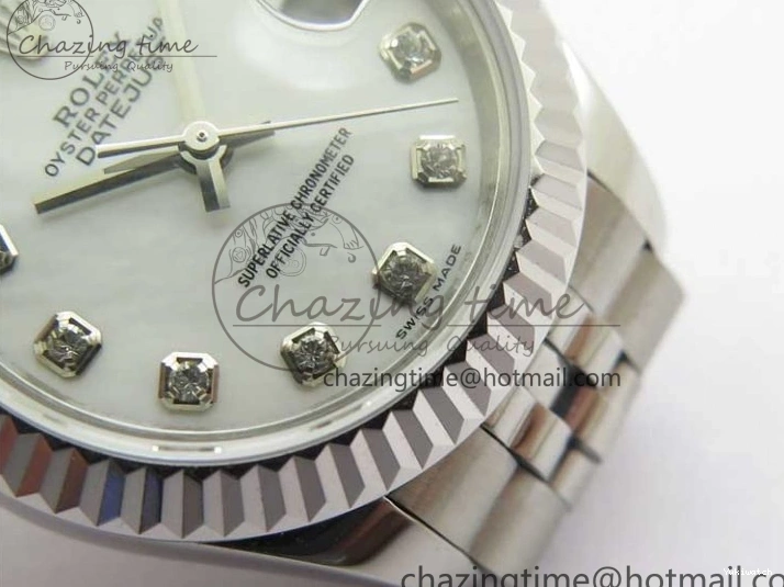 BP Jubilee Crystal SS on Edition White Best 28mm ETA2671 Bracelet Datejust SS 279174 Maker Dial 0421